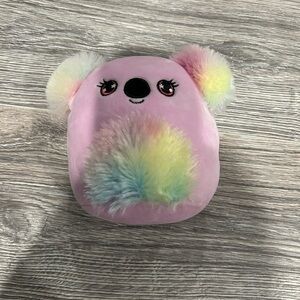 Squishmallows Pink and Rainbow Koala Plush